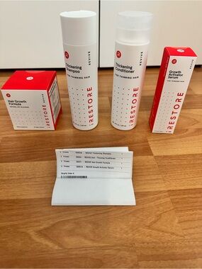 iRestore Thickening Shampoo & Conditioner, Growth Serum & Hair Growth formula